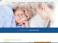 life-cure.de Webseite Vorschau