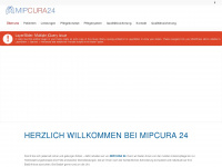 mipcura24.de Webseite Vorschau