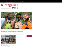 klettgauerbote.ch Webseite Vorschau