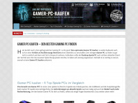 gamer-pc-kaufen.com Webseite Vorschau