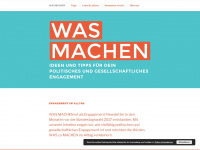 was-machen.org Webseite Vorschau
