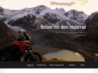 motobiketrips.ch Webseite Vorschau