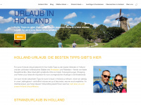 holland-hoch2.de Webseite Vorschau