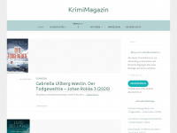 krimimagazin.wordpress.com Webseite Vorschau