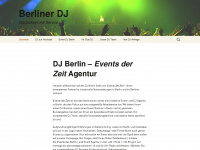 berliner-dj.com Webseite Vorschau