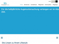 frequentlens.ch Webseite Vorschau
