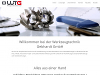 werkzeugtechnik-gebhardt.de Webseite Vorschau