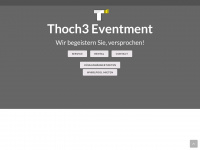 thoch3.com Webseite Vorschau