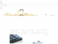 peaches-media.de Webseite Vorschau