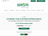 wastemeetings.com Webseite Vorschau