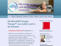 microsilk.ch Webseite Vorschau
