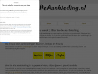 bierindeaanbieding.nl Webseite Vorschau