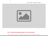 tbs-brandschutz.com Webseite Vorschau
