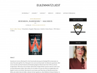 eulenmatz-liest.com Webseite Vorschau
