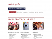fotobox-oberpfalz.de Webseite Vorschau