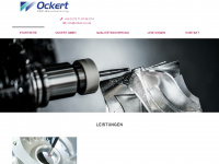 ockert-cnc.de Webseite Vorschau
