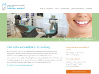 zahnmedizin-hamburg.com Webseite Vorschau