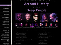 deeppurple-artandhistory.com Webseite Vorschau