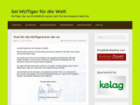mutigerblog.wordpress.com Webseite Vorschau