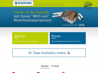enerweb.ch Webseite Vorschau