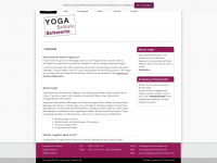 yogaschule-schwerin.de Webseite Vorschau
