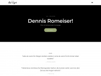 dennis-romeiser.com Webseite Vorschau