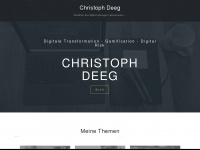 christoph-deeg.com Webseite Vorschau