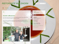 ristorante-waldhorn.de Webseite Vorschau