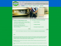 wikutec.de Webseite Vorschau