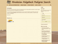 rhodesian-ridgeback-pedigree.org