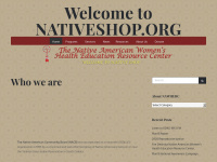 nativeshop.org Webseite Vorschau