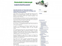 photovoltaik-solarenergie.info Webseite Vorschau