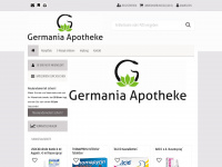 germania-apotheke-leverkusen.de Webseite Vorschau