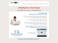 writewaypro.com Webseite Vorschau