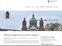 offene-kirchen-bayern.de Webseite Vorschau