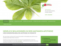 kastanien-apo-chemnitz.de Webseite Vorschau