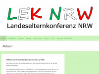 lek-nrw.de Webseite Vorschau