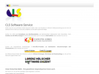 cls-software.de Webseite Vorschau