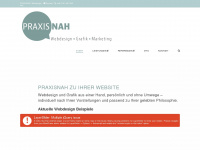 praxisnah-webdesign.de Webseite Vorschau