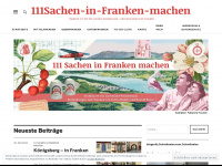 111sachen-in-franken-machen.de Webseite Vorschau