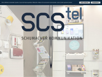 schumacher-kommunikation.de Webseite Vorschau