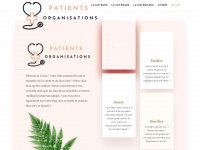 patientsorganizations.org Webseite Vorschau