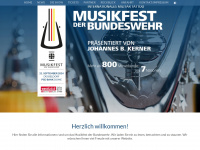 musikfestbw.de Webseite Vorschau