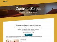zentrum-zeitlos.de Webseite Vorschau