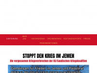 krieg-im-jemen.de Webseite Vorschau