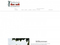 golfschuleroemerhof.com Webseite Vorschau