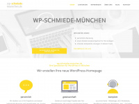 wp-schmiede-muenchen.de Webseite Vorschau