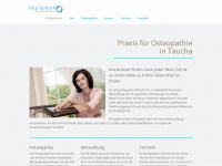 osteopathie-scharf.de Webseite Vorschau