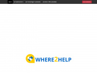 where2help.wien Webseite Vorschau