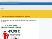schluesseldienst-hannover-bemerode-kirchrode.de Webseite Vorschau